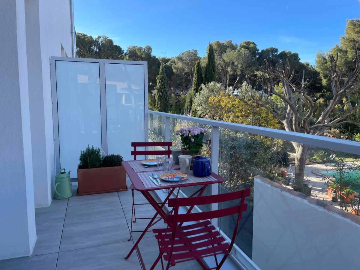 Appartement T2 Piscine Et Plage 카리르루에 외부 사진